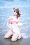 [Cosplay] 二佐Nisa 泰拉夏日纪事 艾雅法拉泳装