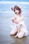 [Cosplay] 二佐Nisa 泰拉夏日纪事 艾雅法拉泳装