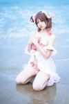 [Cosplay] 二佐Nisa 泰拉夏日纪事 艾雅法拉泳装