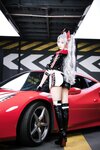 [Cosplay] 瓜希酱 Momoko葵葵 碧蓝航线 欧根 企业 赛车女郎