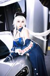 [Cosplay] 瓜希酱 Momoko葵葵 碧蓝航线 欧根 企业 赛车女郎