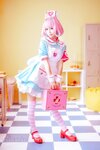 [Cosplay] Rinka Okita 沖田凜花 - Riamu Yumemi (THE IDOLM@STER CINDERELLA GIRLS) 夢見りあむ (アイドルマスター シンデレラガールズ)