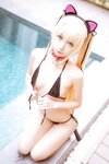 [Cosplay] Rinka Okita 沖田凜花 - Marie Rose Swimsuit マリー・ローズ 水着 (DEAD OR ALIVE Xtreme 3)
