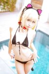 [Cosplay] Rinka Okita 沖田凜花 - Marie Rose Swimsuit マリー・ローズ 水着 (DEAD OR ALIVE Xtreme 3)