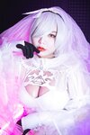 [Cosplay] Queenie Chuppy - 2B with wedding and bikini versions