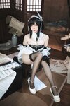 [Cosplay] 焖焖碳 碧蓝航线 镇海白黑礼服