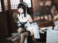 [Cosplay] 焖焖碳 碧蓝航线 镇海白黑礼服