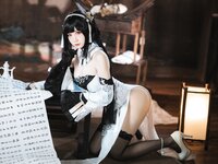 [Cosplay] 焖焖碳 碧蓝航线 镇海白黑礼服