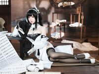 [Cosplay] 焖焖碳 碧蓝航线 镇海白黑礼服