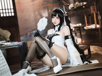[Cosplay] 焖焖碳 碧蓝航线 镇海白黑礼服
