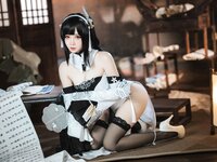 [Cosplay] 焖焖碳 碧蓝航线 镇海白黑礼服
