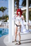 [Cosplay] 二佐Nisa 泰拉夏日纪事 史尔特尔泳装