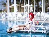 [Cosplay] 二佐Nisa 泰拉夏日纪事 史尔特尔泳装