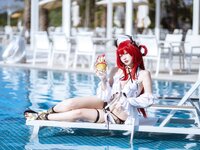 [Cosplay] 二佐Nisa 泰拉夏日纪事 史尔特尔泳装
