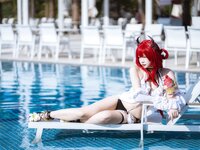 [Cosplay] 二佐Nisa 泰拉夏日纪事 史尔特尔泳装