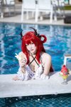 [Cosplay] 二佐Nisa 泰拉夏日纪事 史尔特尔泳装