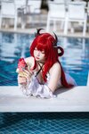 [Cosplay] 二佐Nisa 泰拉夏日纪事 史尔特尔泳装