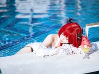 [Cosplay] 二佐Nisa 泰拉夏日纪事 史尔特尔泳装