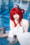 [Cosplay] 二佐Nisa 泰拉夏日纪事 史尔特尔泳装