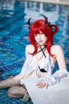 [Cosplay] 二佐Nisa 泰拉夏日纪事 史尔特尔泳装