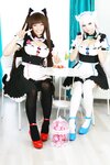 [Cosplay] Virtual Geisha & Hidori Rose - Chocola & Vanilla