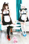 [Cosplay] Virtual Geisha & Hidori Rose - Chocola & Vanilla