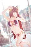 [Cosplay] Rinka Okita 沖田凜花 - Chocolade badpak version (Nekopara) ショコラ 水着ver. (ネコぱら)