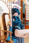[Cosplay] 咬一口兔娘 碧蓝档案 妃咲 胭脂