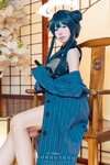 [Cosplay] 咬一口兔娘 碧蓝档案 妃咲 胭脂