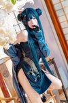 [Cosplay] 咬一口兔娘 碧蓝档案 妃咲 胭脂