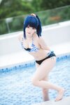 [Cosplay] 瓜希酱 Momoko葵葵 电光超人古利特 宝多六花 新条茜 泳装