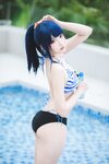 [Cosplay] 瓜希酱 Momoko葵葵 电光超人古利特 宝多六花 新条茜 泳装