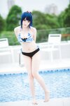 [Cosplay] 瓜希酱 Momoko葵葵 电光超人古利特 宝多六花 新条茜 泳装