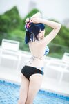 [Cosplay] 瓜希酱 Momoko葵葵 电光超人古利特 宝多六花 新条茜 泳装