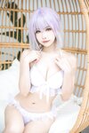 [Cosplay] 瓜希酱 Momoko葵葵 电光超人古利特 宝多六花 新条茜 泳装
