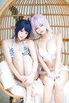 [Cosplay] 瓜希酱 Momoko葵葵 电光超人古利特 宝多六花 新条茜 泳装