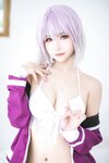[Cosplay] 瓜希酱 Momoko葵葵 电光超人古利特 宝多六花 新条茜 泳装