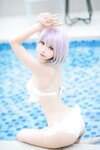 [Cosplay] 瓜希酱 Momoko葵葵 电光超人古利特 宝多六花 新条茜 泳装