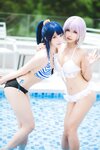 [Cosplay] 瓜希酱 Momoko葵葵 电光超人古利特 宝多六花 新条茜 泳装