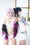 [Cosplay] 瓜希酱 Momoko葵葵 电光超人古利特 宝多六花 新条茜 泳装