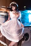 [Cosplay] Natsuko夏夏子 透明女仆
