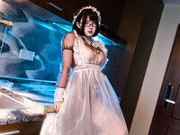 [Cosplay] Natsuko夏夏子 透明女仆