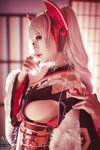 [Cosplay] Rinka Okita 沖田凜花 - KMS Prinz Eugen 百花繚乱 ver. (アズールレーン)