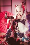 [Cosplay] Rinka Okita 沖田凜花 - KMS Prinz Eugen 百花繚乱 ver. (アズールレーン)