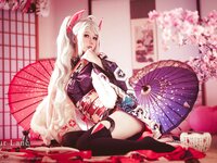 [Cosplay] Rinka Okita 沖田凜花 - KMS Prinz Eugen 百花繚乱 ver. (アズールレーン)