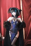 [Cosplay] Mbxer 面饼仙儿 - Cheshire cheongsam 柴郡旗袍