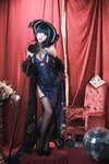 [Cosplay] Mbxer 面饼仙儿 - Cheshire cheongsam 柴郡旗袍