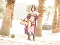 [Cosplay] 是一只熊仔吗 伊喵君Nya 公主连结 静流x惠理子