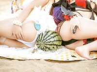 [Cosplay] 是一只熊仔吗 伊喵君Nya 公主连结 静流x惠理子