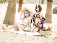 [Cosplay] 是一只熊仔吗 伊喵君Nya 公主连结 静流x惠理子